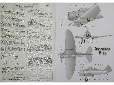 SEVERSKY P-35 amerykański samolot myśliwski z II wojny światowej - zdjęcie 4