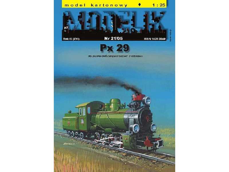 Px 29 polski parowóz wąskotorowy z 1929 r. - zdjęcie 1 Px 29 polski parowóz wąskotorowy z 1929 r. - zdjęcie 1