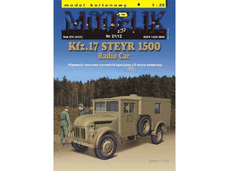 STEYR 1500 Funkkraftwagen Niemiecki samochód specjalny (obsługi - zdjęcie 1 STEYR 1500 Funkkraftwagen Niemiecki samochód specjalny (obsługi - zdjęcie 1