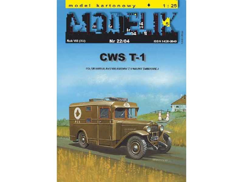 CWS T-1 polski wojskowy ambulans sanitarny z II wojny światowej - zdjęcie 1 CWS T-1 polski wojskowy ambulans sanitarny z II wojny światowej - zdjęcie 1