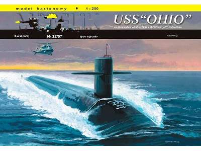 USSOHIO amerykański współczesny atomowy okręt podwodny - zdjęcie 1