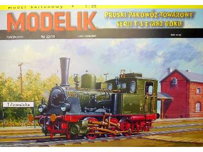 T-3 pruski parowóz towarowy (normalnotorowy) z 1882 roku - zdjęcie 2