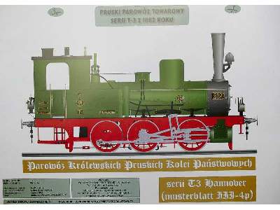 T-3 pruski parowóz towarowy (normalnotorowy) z 1882 roku - zdjęcie 4