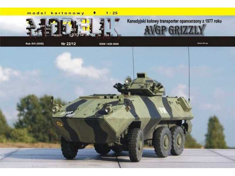 AVGP GRIZZLY Kanadyjski transporter opancerzony z 1977 roku - zdjęcie 1 AVGP GRIZZLY Kanadyjski transporter opancerzony z 1977 roku - zdjęcie 1