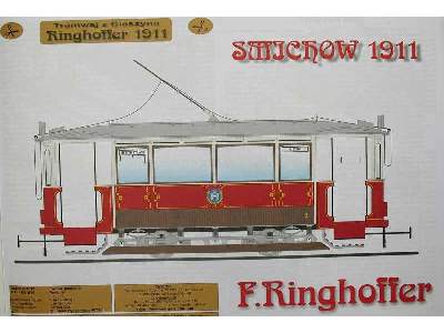 RINGHOFFER 1911 Tramwaj miejski z Cieszyna z 1911 roku - zdjęcie 13