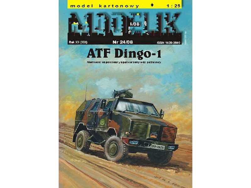 ATF DINGO-1 niemiecki współczesny opancerzony wóz patrolowy - zdjęcie 1 ATF DINGO-1 niemiecki współczesny opancerzony wóz patrolowy - zdjęcie 1