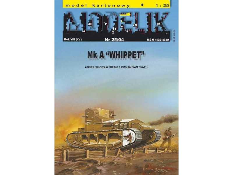 WHIPPET angielski czołg średni z I wojny światowej - zdjęcie 1 WHIPPET angielski czołg średni z I wojny światowej - zdjęcie 1