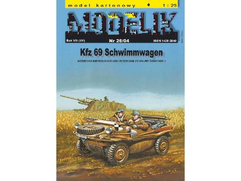 SCHWIMMWAGEN niemiecka amfibia osobowo-terenowa z II wojny świat - zdjęcie 1 SCHWIMMWAGEN niemiecka amfibia osobowo-terenowa z II wojny świat - zdjęcie 1