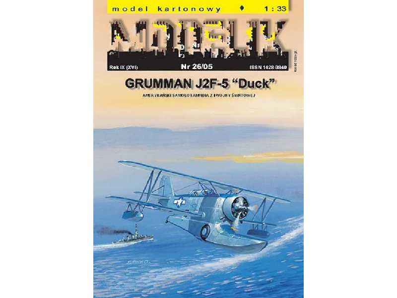 GRUMMAN J2F/OA-1 DUCK amerykański samolot-amfibia z II wojny św. - zdjęcie 1 GRUMMAN J2F/OA-1 DUCK amerykański samolot-amfibia z II wojny św. - zdjęcie 1
