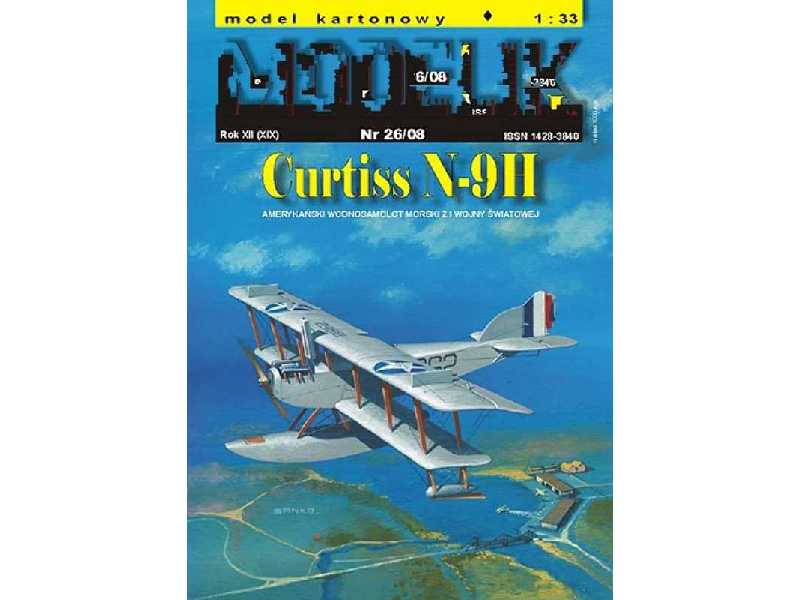 CURTISS N-9 H amerykański wodnosamolot morski z I wojny światowe - zdjęcie 1 CURTISS N-9 H amerykański wodnosamolot morski z I wojny światowe - zdjęcie 1