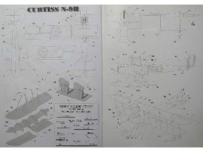 CURTISS N-9 H amerykański wodnosamolot morski z I wojny światowe - zdjęcie 8