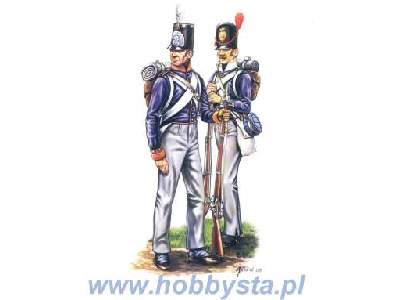 Figurki Waterloo Netherlands Militia & Belgian Infantry - zdjęcie 1