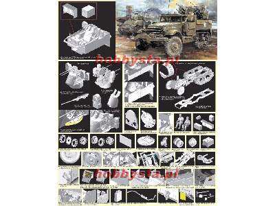 M16 Multiple Gun Motor Carriage - Smart Kit - zdjęcie 2