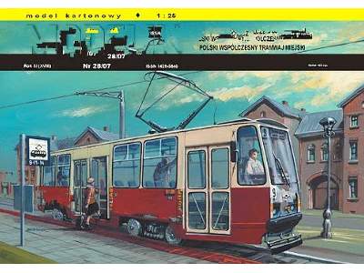 105N polski współczesny tramwaj miejski - zdjęcie 1