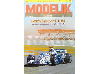 BMW-Sauber F1.06 samochód Formuły 1 z 2006 roku (bolid Roberta K - zdjęcie 3