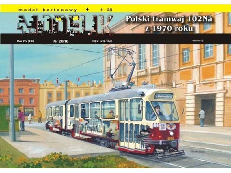 102Na polski tramwaj miejski z 1970 roku - zdjęcie 1 102Na polski tramwaj miejski z 1970 roku - zdjęcie 1