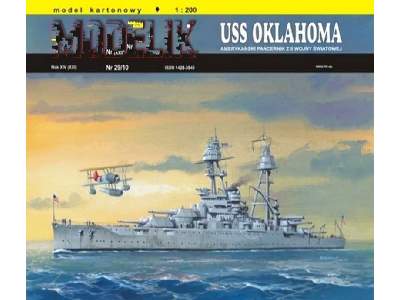 USS OKLAHOMA amerykański pancernik z II wojny swiatowej - zdjęcie 1