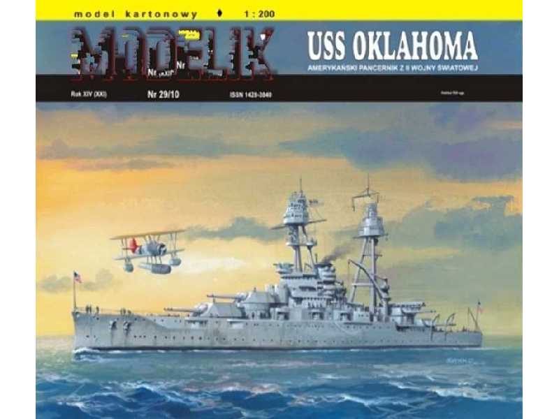 USS OKLAHOMA amerykański pancernik z II wojny swiatowej - zdjęcie 1 USS OKLAHOMA amerykański pancernik z II wojny swiatowej - zdjęcie 1