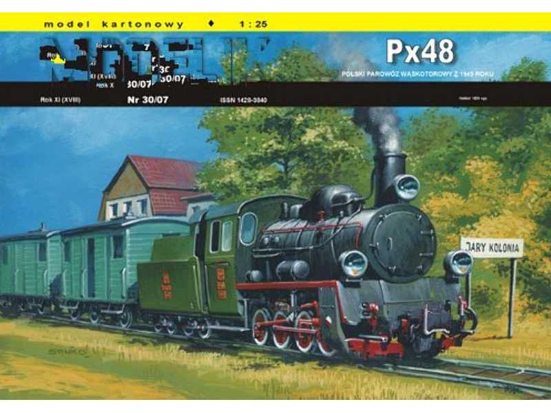 Px48 polski parowóz wąskotorowy z 1949 roku - zdjęcie 1 Px48 polski parowóz wąskotorowy z 1949 roku - zdjęcie 1