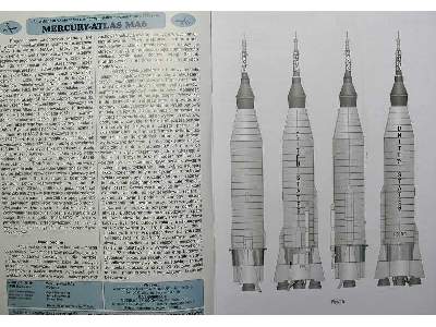 MERCURY-ATLAS amerykańska rakieta kosmiczna z 1962 roku - zdjęcie 3