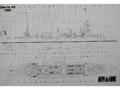 DUPUY de LOME francuski krążownik z 1890 roku - zdjęcie 11