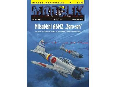 NAKAJIMA A6M ZERO japoński samolot myśliwski z II wojny światowe - zdjęcie 1