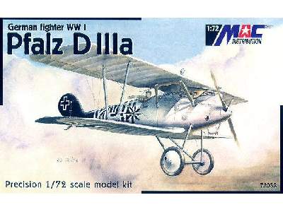 Niemiecki myśliwiec Pfalz D.IIIa - zdjęcie 1
