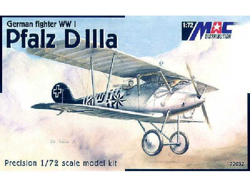 Niemiecki myśliwiec Pfalz D.IIIa - zdjęcie 1 Niemiecki myśliwiec Pfalz D.IIIa - zdjęcie 1