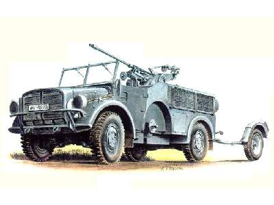 Horch 108 Kfz. 70 & 20mm Flak 30 - zdjęcie 1