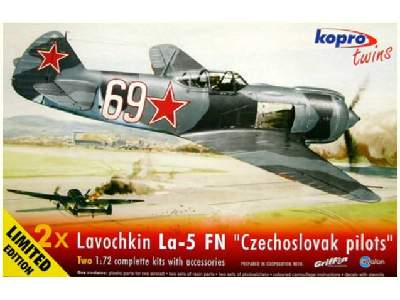 Ławoczkin Ła-5FN "Czechoslovak pilots" - 2 modele! - zdjęcie 1
