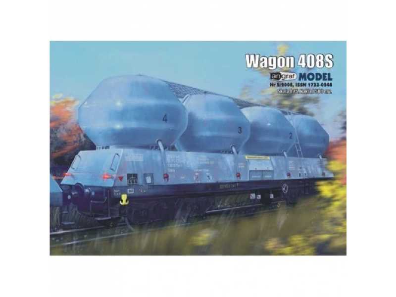 Wagon do przewozu cementu 408S - zdjęcie 1 Wagon do przewozu cementu 408S - zdjęcie 1