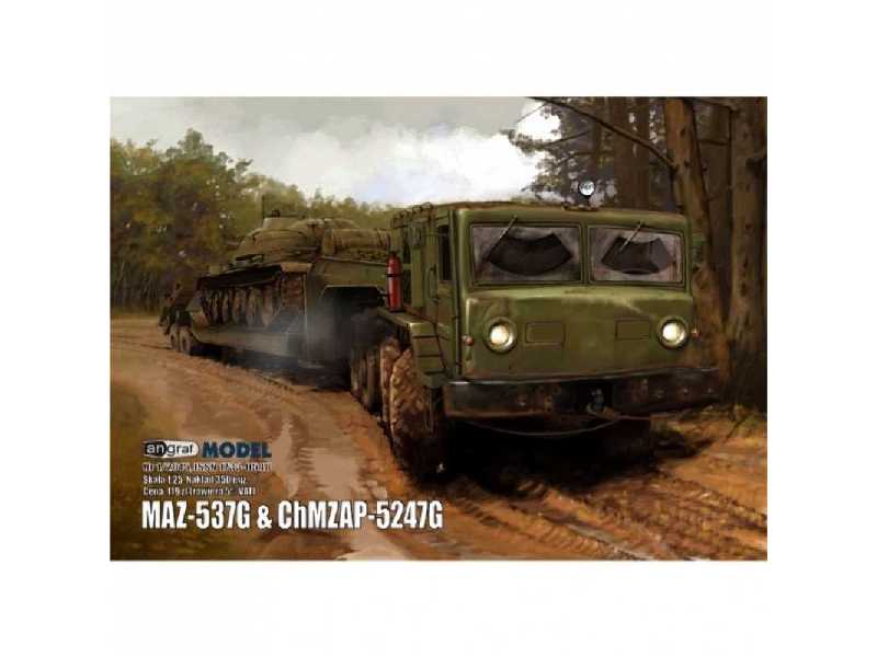 MAZ 537G & ChMZAP-5247G - zdjęcie 1 MAZ 537G & ChMZAP-5247G - zdjęcie 1