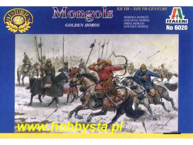 Figurki - Mongołowie - XII - XIII w. - zdjęcie 1