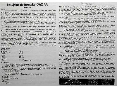 Rosyjska Ciężarówka GAZ AA - zdjęcie 7