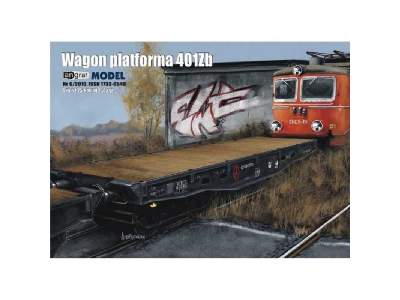 Wagon platforma 401 Zb - zdjęcie 1