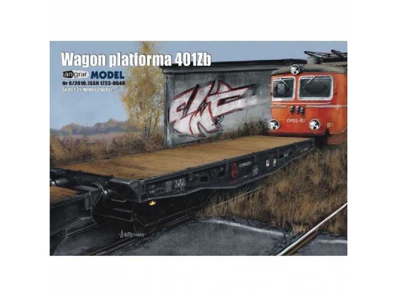 Wagon platforma 401 Zb - zdjęcie 1
