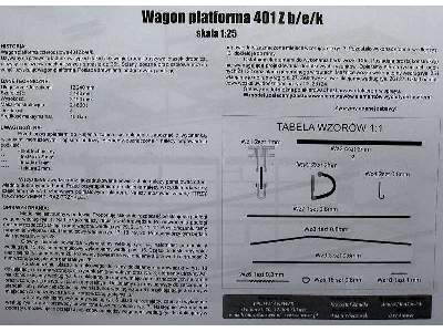 Wagon platforma 401 Zb - zdjęcie 7