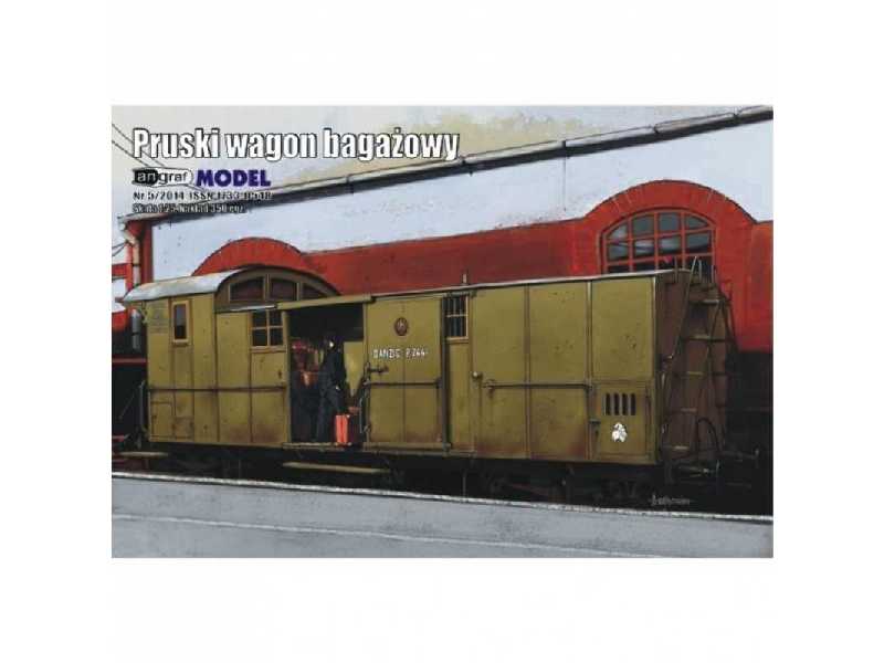 Pruski wagon bagażowy - zdjęcie 1 Pruski wagon bagażowy - zdjęcie 1