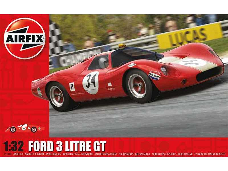 Ford 3 Litre GT - zestaw startowy - zdjęcie 1 Ford 3 Litre GT - zestaw startowy - zdjęcie 1