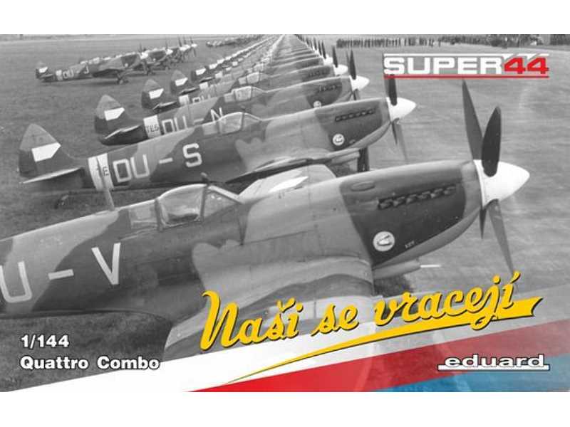 Naši se vracejí QUATTRO COMBO 1/144 - zdjęcie 1 Naši se vracejí QUATTRO COMBO 1/144 - zdjęcie 1