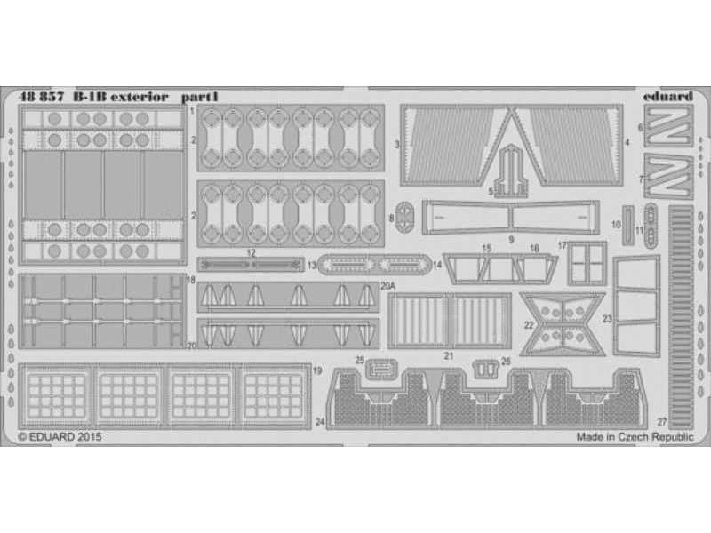 B-1B exterior 1/48 - Revell - zdjęcie 1