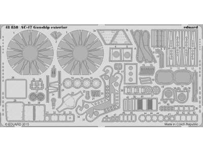 AC-47 Gunship exterior 1/48 - Revell - zdjęcie 1