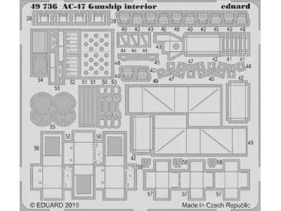 AC-47 Gunship interior S. A. 1/48 - Revell - zdjęcie 1