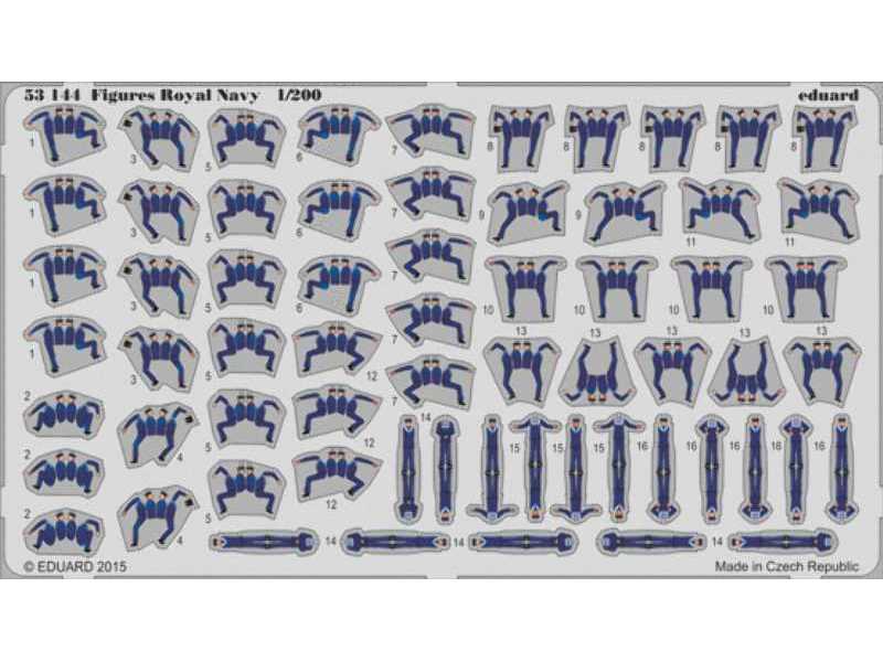 Figures Royal Navy 1/200 - zdjęcie 1 Figures Royal Navy 1/200 - zdjęcie 1