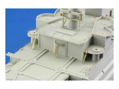 HMS Queen Elizabeth 1943 pt 1 - railing and ladders 1/350 - Trum - zdjęcie 5