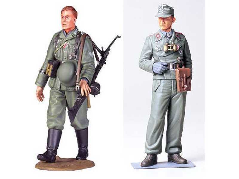 Czołgista i piechociarz - Wehrmacht 2 figurki - zdjęcie 1 Czołgista i piechociarz - Wehrmacht 2 figurki - zdjęcie 1