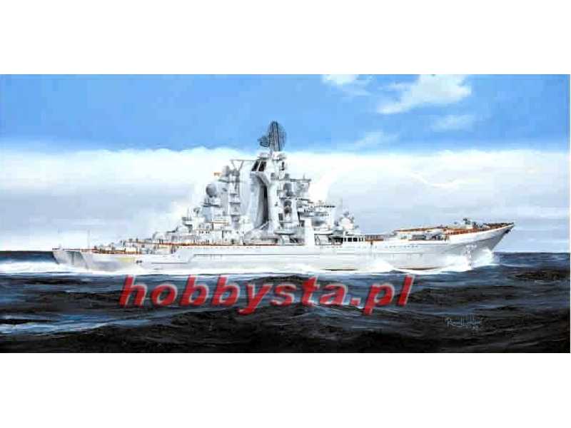 Rosyjski krążownik Admiral Ushakov (ex-Kirov) - zdjęcie 1 Rosyjski krążownik Admiral Ushakov (ex-Kirov) - zdjęcie 1