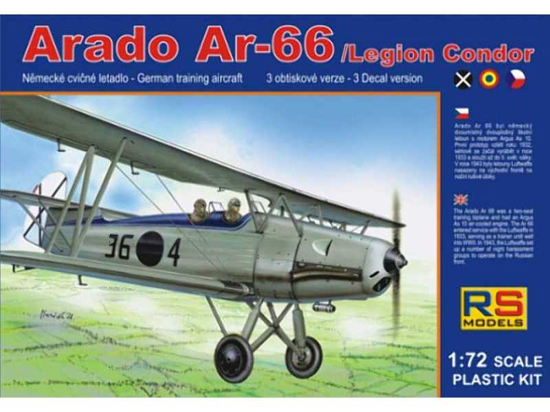 Arado 66 Spanish A.F. - zdjęcie 1 Arado 66 Spanish A.F. - zdjęcie 1