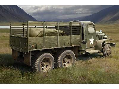 US GMC CCKW-352 Wood Cargo Truck - amerykańska ciężarówka - zdjęcie 1