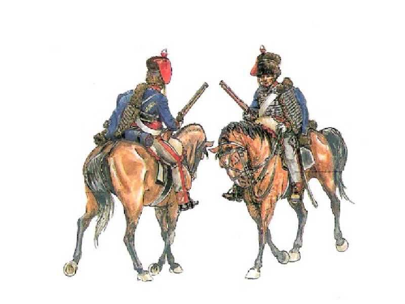Figurki - British Light Dragoons 1805-1815 - zdjęcie 1 Figurki - British Light Dragoons 1805-1815 - zdjęcie 1